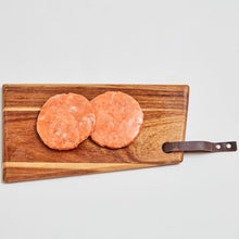 Carica l'immagine nel visualizzatore di Gallery, BURGER di trota SALMONATA surgelati (2 pz)