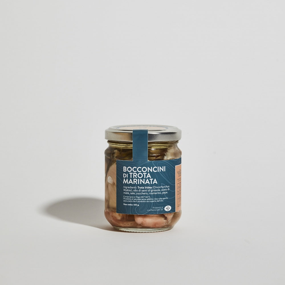 BOCCONCINI di trota marinati