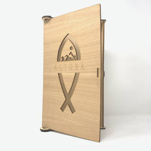 Cofanetto regalo in legno - Altura trota alpina affumicata